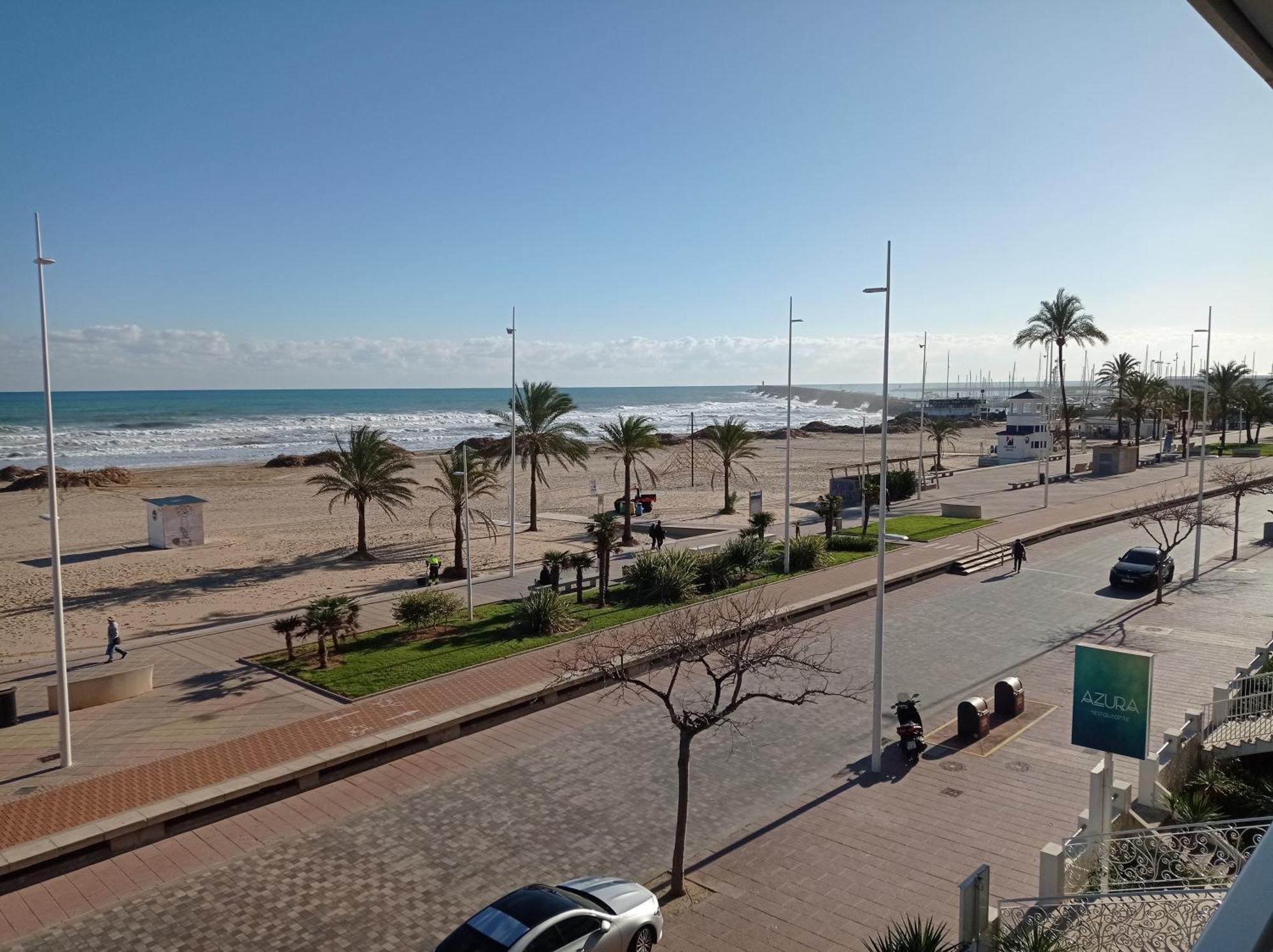 גאנדיה Apartamentos Bonaire 1ª Linea Wifi Solo Familias Serviplaya מראה חיצוני תמונה